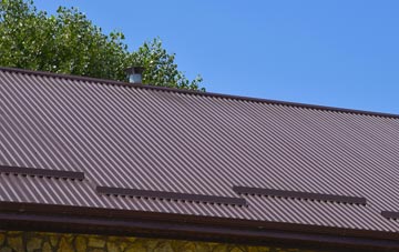 typical Mynydd Mechell corrugated roof uses